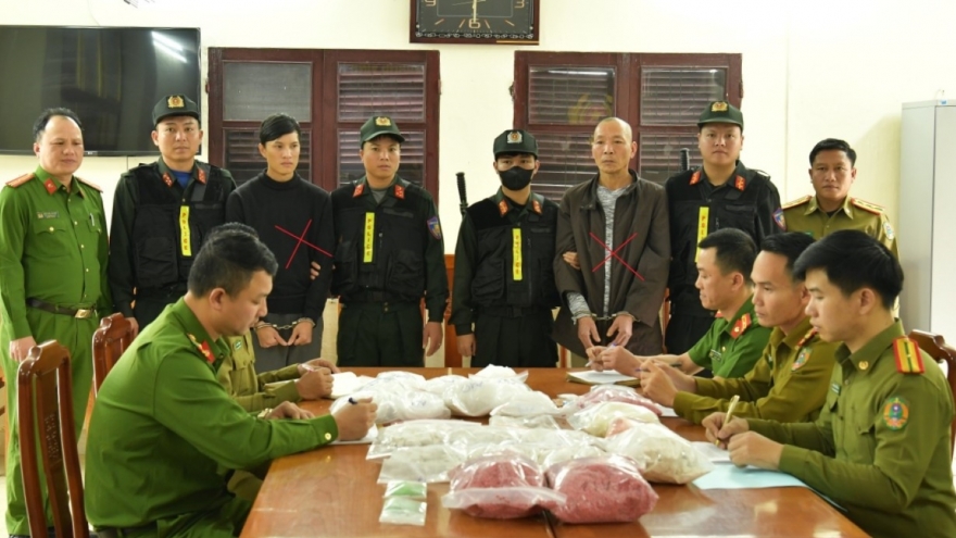 Thu giữ 25kg ma túy trong vụ mua bán, vận chuyển ma túy xuyên biên giới