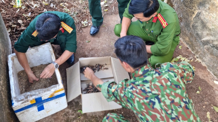 Thu giữ nhiều tang vật trong vụ nổ phế liệu ở TP. Pleiku