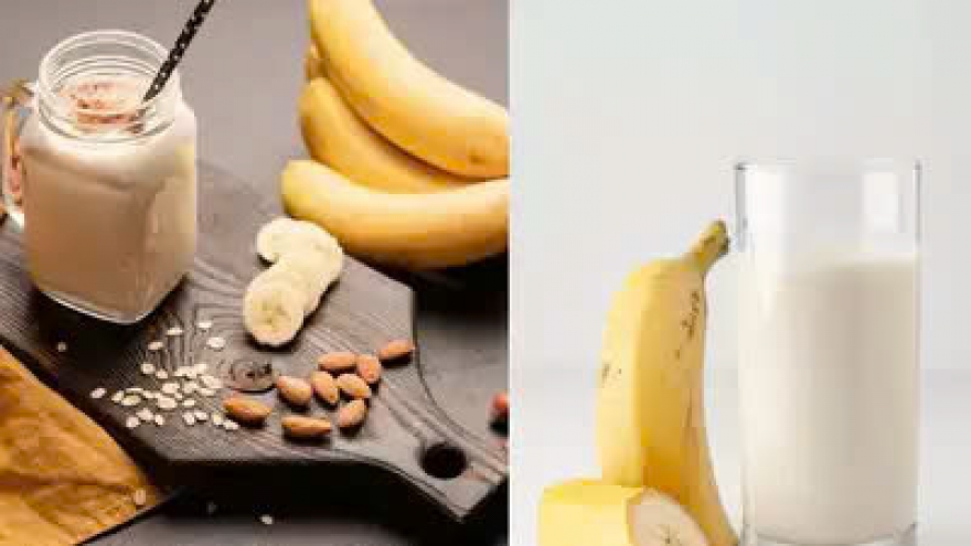 Vì sao không nên ăn chuối và uống sữa vào buổi sáng?