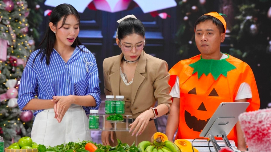 Sở VHTT TP.HCM tiếp nhận vụ hoa hậu Thuỳ Tiên quảng cáo “lố’ kẹo rau củ Kera