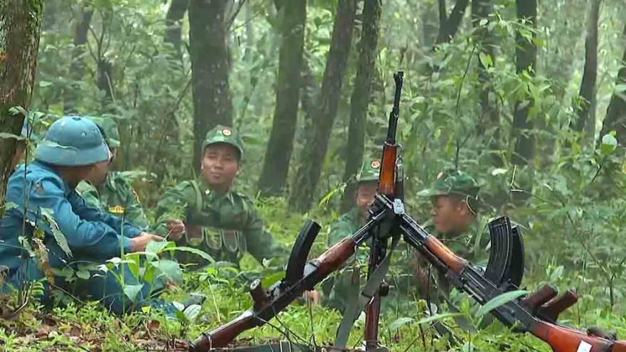 Biên cương vang vọng lời thề