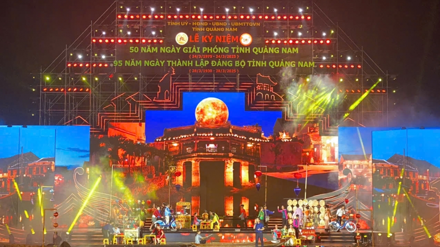 Lễ kỷ niệm 50 năm Ngày giải phóng tỉnh Quảng Nam