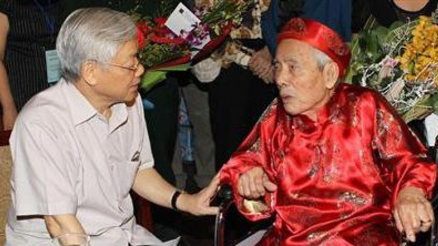 Tổng Bí thư dự lễ tôn vinh nhà văn, nhà viết kịch Học Phi