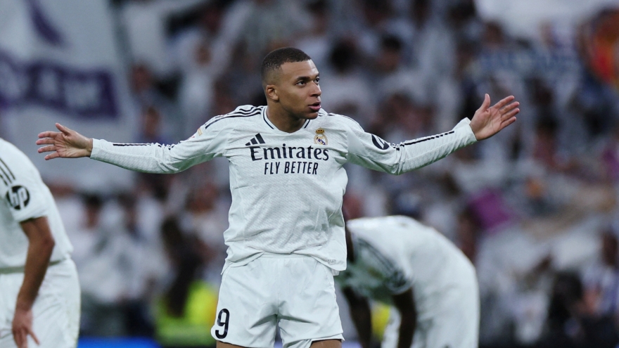 Mbappe sánh ngang thành tích của Ronaldo tại Real Madrid