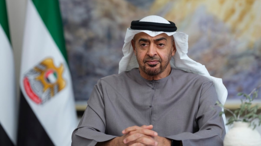 Tổng thống UAE và Tổng thống Mỹ thảo luận về nỗ lực ngừng bắn ở Gaza