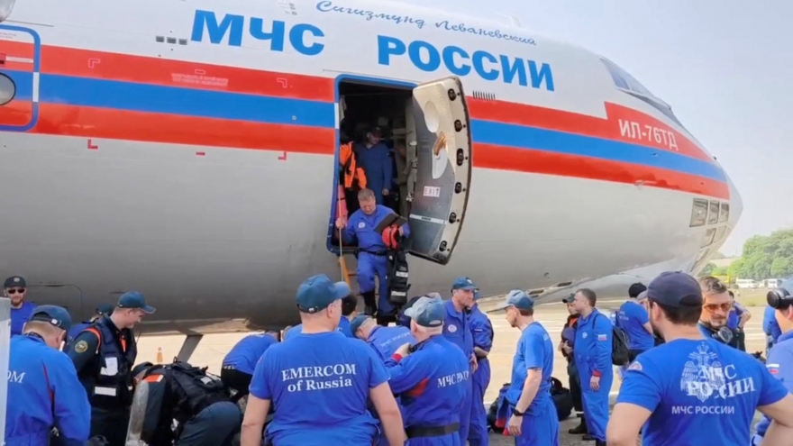 Các nước khẩn trương hỗ trợ Myanmar khắc phục hậu quả động đất