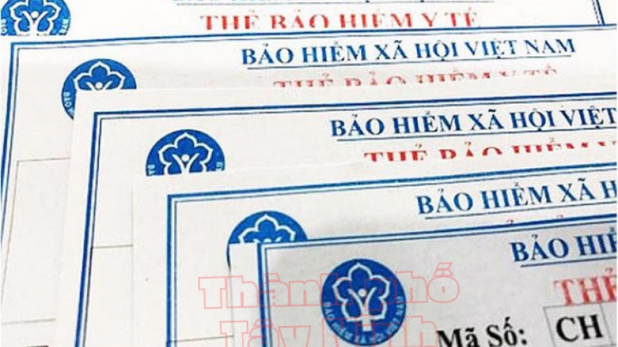 Thẻ bảo hiểm y tế giấy hết hạn sử dụng từ 31/5/2025