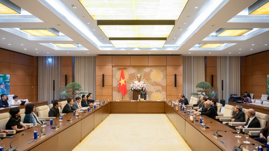 Phó Chủ tịch QH Nguyễn Thị Thanh gặp mặt Đoàn đại biểu Viện Kinh tế Văn hóa