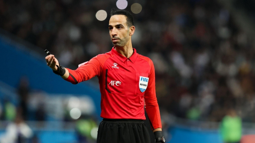 “Vua thẻ phạt” cầm còi trận ĐT Việt Nam đấu ĐT Lào tại vòng loại Asian Cup 2027