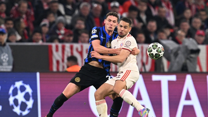 Kết quả Cúp C1 châu Âu hôm nay 9/4: Bayern thua Inter, Arsenal thắng đẹp Real