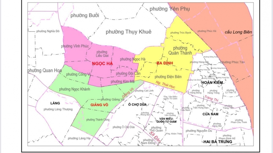 Nhiều quận, huyện tại Hà Nội trình phương án sắp xếp phường, xã