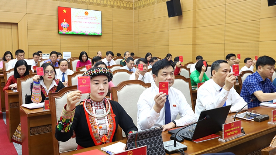 HĐND 2 tỉnh Yên Bái và Lào Cai họp trực tuyến về chủ trương hợp nhất