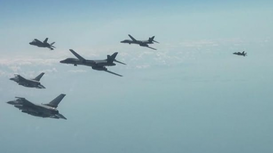 Triều Tiên phản ứng gay gắt việc Mỹ triển khai máy bay ném bom đến Hàn Quốc