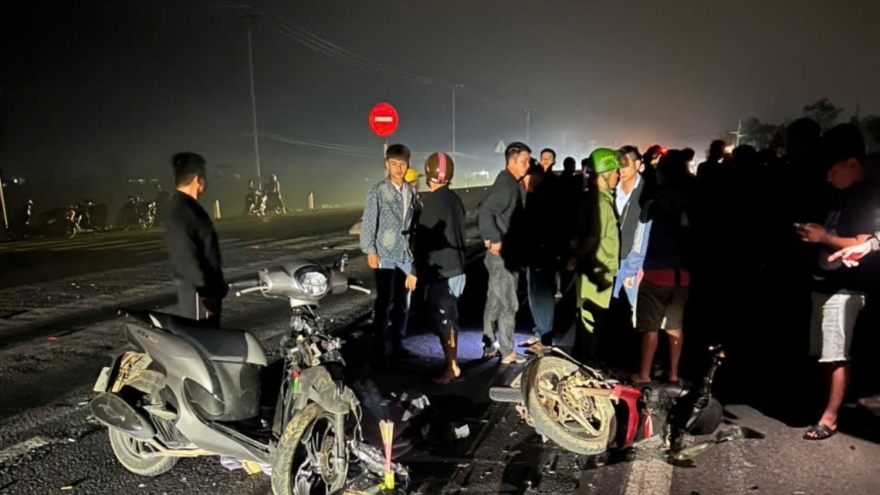 Tai nạn giao thông trên Quốc lộ 1A qua Quảng Bình làm 2 người tử vong