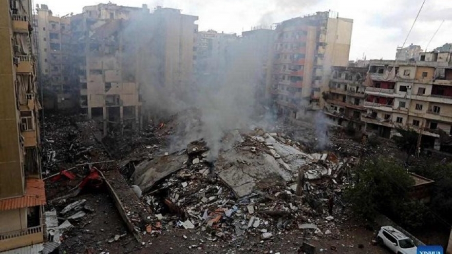 Israel tiếp tục không kích vào Lebanon