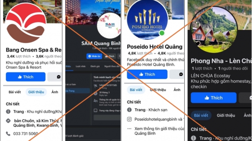 Nhiều khách sạn ở Quảng Bình bị mạo danh lừa đảo chuyển tiền cọc