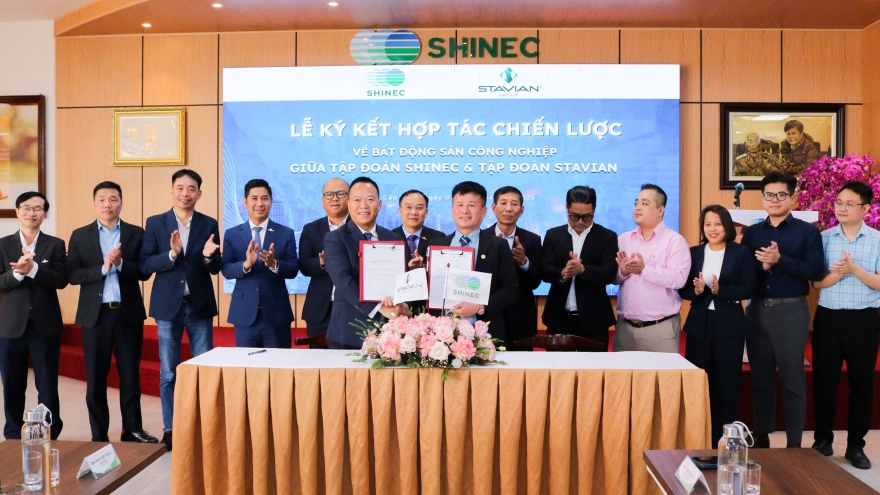 Tập đoàn Stavian&Tập đoàn Shinec ký kết hợp tác triển khai các dự án BĐS công nghiệp