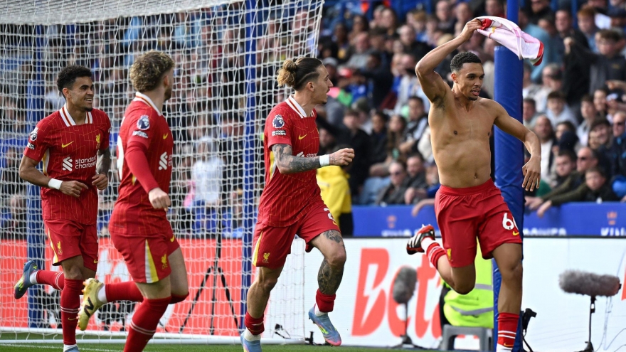 Liverpool còn cách chức vô địch Ngoại hạng Anh 1 trận hòa