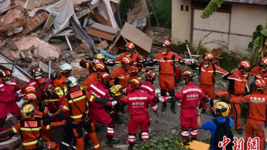 17 công dân Trung Quốc thương vong trong trận động đất ở Myanmar