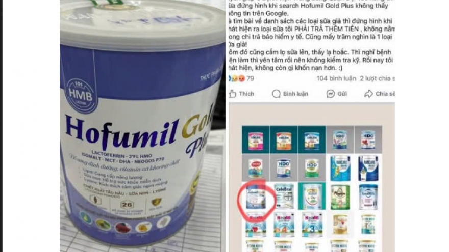 Bệnh viện 108 nói gì về sữa Hofumil Gold Plus bán trong bệnh viện?