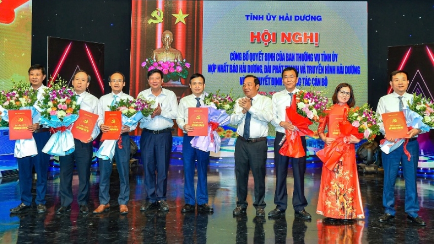 Hợp nhất Báo Hải Dương với Đài Phát thanh và Truyền hình tỉnh Hải Dương từ 1/5