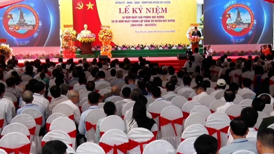 Huyện Duy Xuyên, tỉnh Quảng Nam kỷ niệm 50 năm ngày giải phóng quê hương