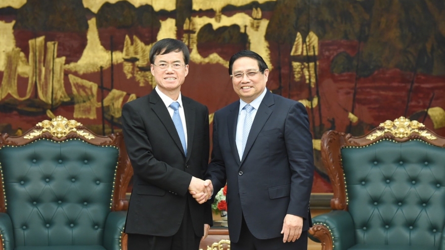 Thủ tướng Phạm Minh Chính tiếp Bộ trưởng Bộ Công tác về quân nhân xuất ngũ Trung Quốc