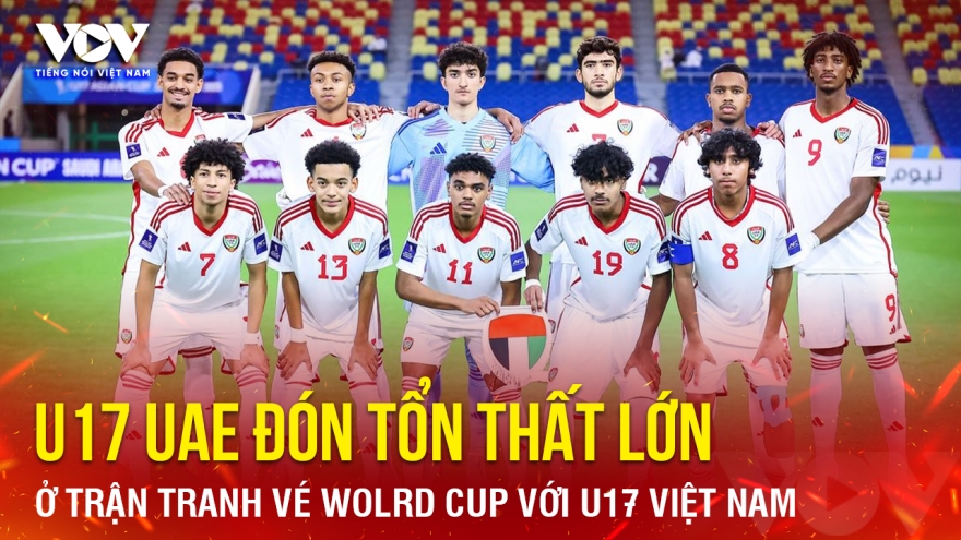 Tin bóng đá 10-4: U17 UAE đón tổn thất lớn ở trận tranh vé World Cup với U17 Việt Nam