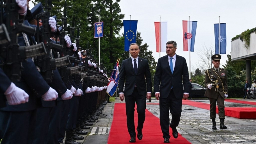 Croatia và Ba Lan tái khẳng định quan điểm không gửi quân tới Ukraine