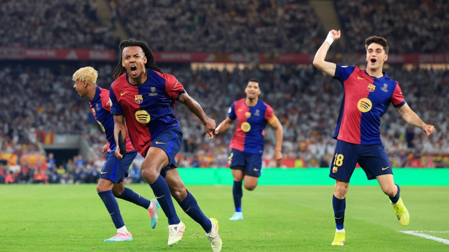 Thắng Real Madrid theo cách không tưởng, Barca vô địch Cúp Nhà vua Tây Ban Nha