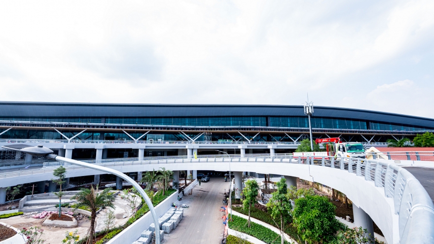 Nhà ga T3 Tân Sơn Nhất trước ngày khánh thành