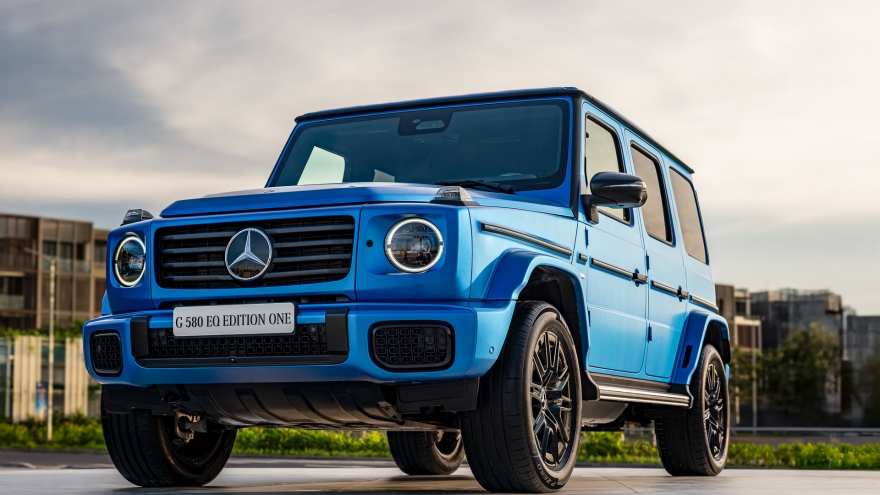Cận cảnh xe điện Mercedes-Benz G 580 EQ Edition One giá hơn 8 tỷ tại Việt Nam