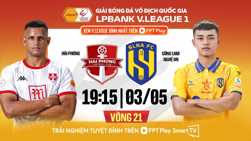 Kết quả bóng đá hôm nay 3/5: Hải Phòng FC bị SLNA cầm hòa trong trận đấu khó tin