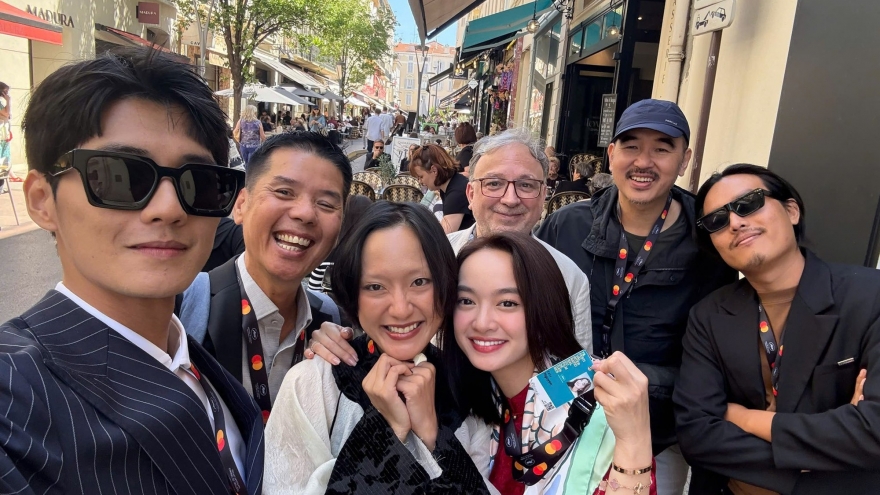 Sao Việt 17/5: Kaity Nguyễn và dàn sao Việt bất ngờ đổ bộ Cannes
