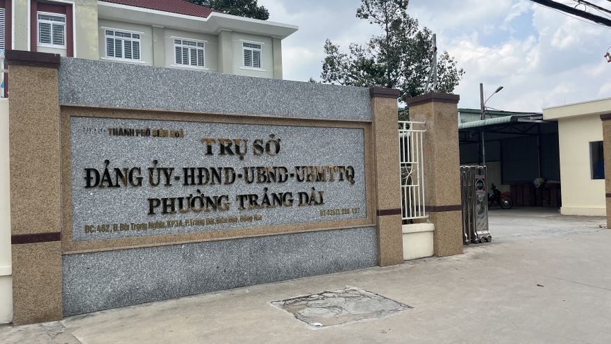 Giao người phụ trách điều hành sau khi Chủ tịch phường Trảng Dải bị khởi tố