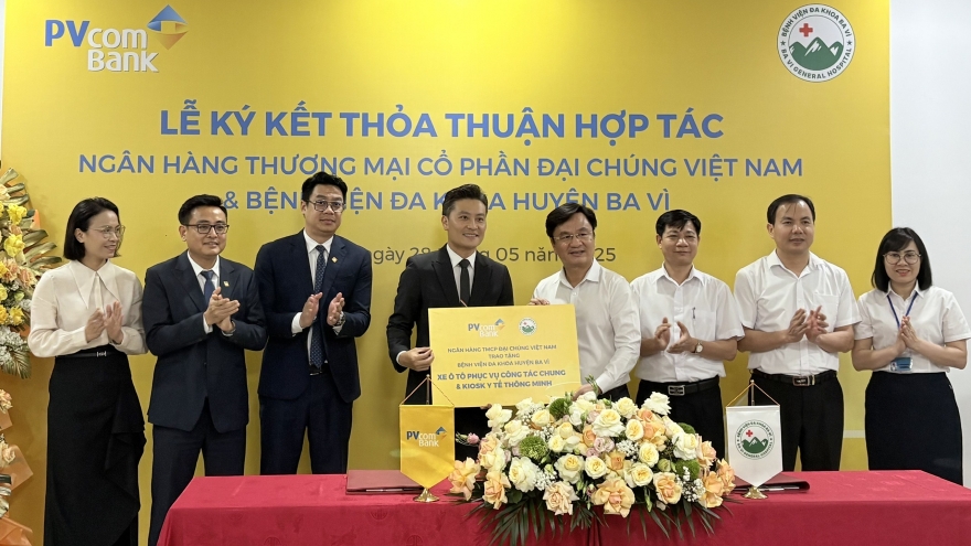 PVcomBank cùng Bệnh viện Đa khoa huyện Ba Vì triển khai các giải pháp tài chính