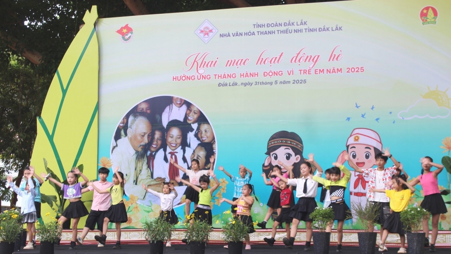 Đắk Lắk khai mạc nhiều hoạt động hè bổ ích dành cho thiếu nhi