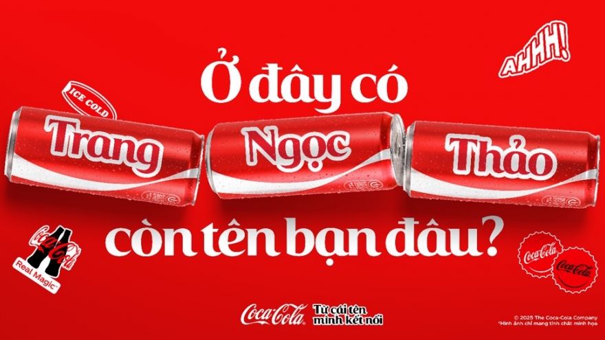 Coca-Cola tái khởi động chiến dịch mang tính biểu tượng “Share A Coke"