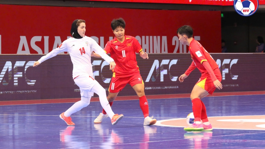 Kết quả futsal hôm nay: ĐT futsal nữ Việt Nam giành ngôi nhất bảng