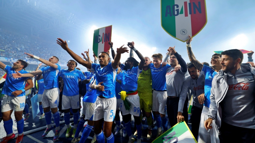 Kết quả bóng đá hôm nay 24/5: Napoli đăng quang ngôi vô địch Serie A 2024/2025