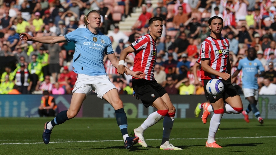 Kết quả vòng 36 Ngoại hạng Anh 2024/2025: Man City gây thất vọng lớn