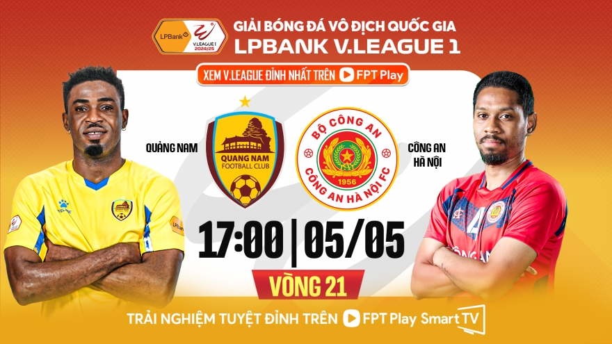 Lịch thi đấu bóng đá Việt Nam hôm nay 5/5