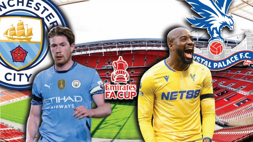 Dự đoán kết quả và đội hình ra sân trận Crystal Palace vs Man City
