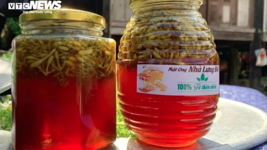 Bài thuốc từ mật ong ngâm hoa đu đủ đực