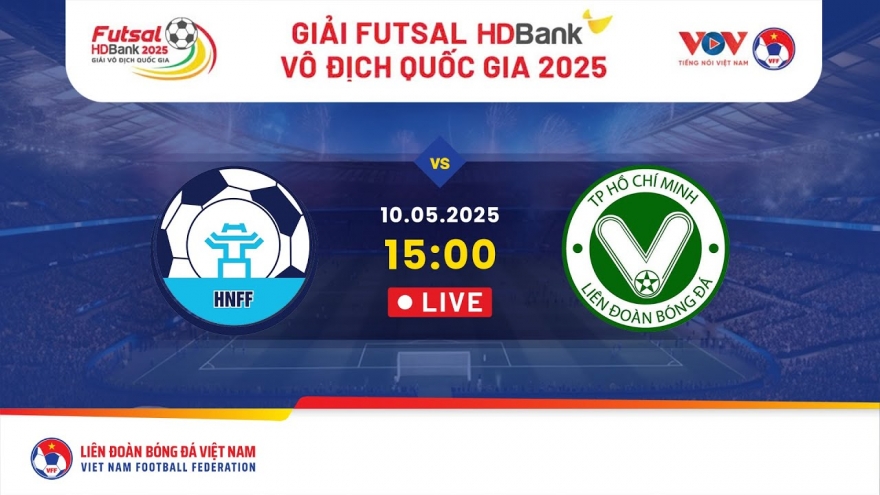Trực tiếp Hà Nội - Trẻ TP.HCM Giải Futsal HDBank Vô địch Quốc gia 2025