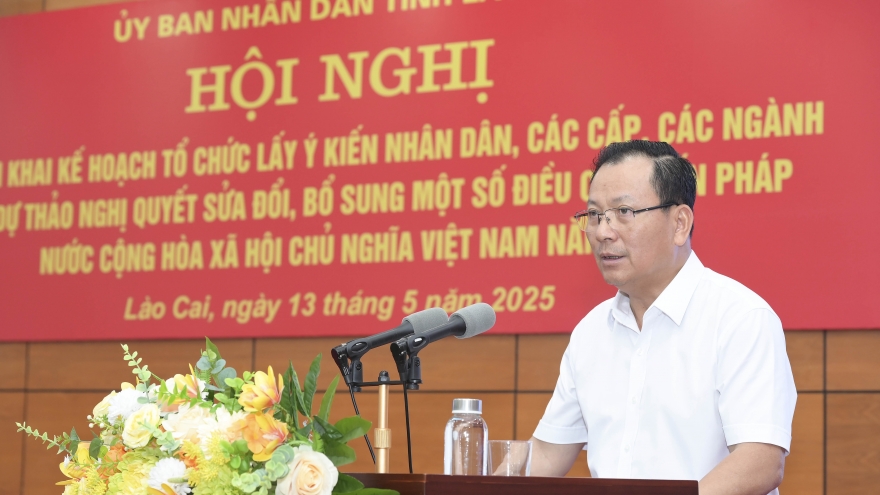 Lào Cai triển khai lấy ý kiến sửa đổi Hiến pháp 2013