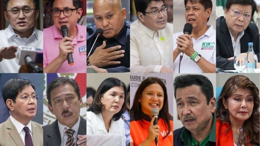 Philippines chính thức công bố kết quả bầu chọn Thượng nghị sĩ