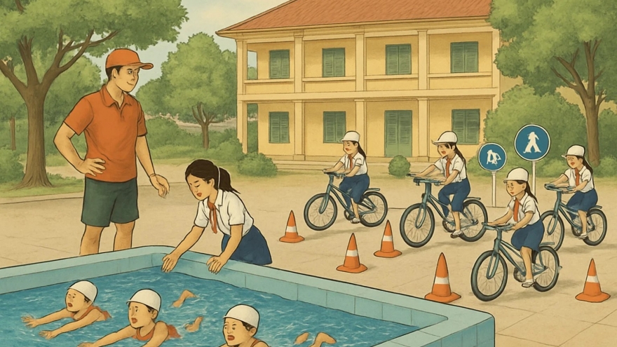 Kiến thức học chậm không sao, nhưng kỹ năng sinh tồn không thể chậm