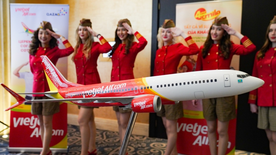 Vietjet ra mắt hãng hàng không Vietjet Qazaqstan