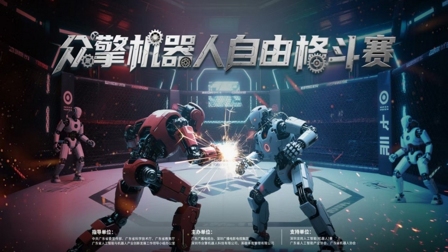 Trung Quốc sẽ tổ chức Giải đấu đối kháng robot đầu tiên trên thế giới